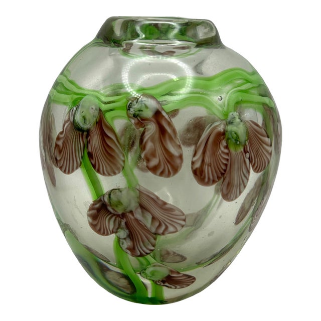 1970s Heavy Art Glass in the Style of Daniel Salazar of Lundberg Studio For Sale