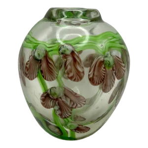 1970s Heavy Art Glass in the Style of Daniel Salazar of Lundberg Studio