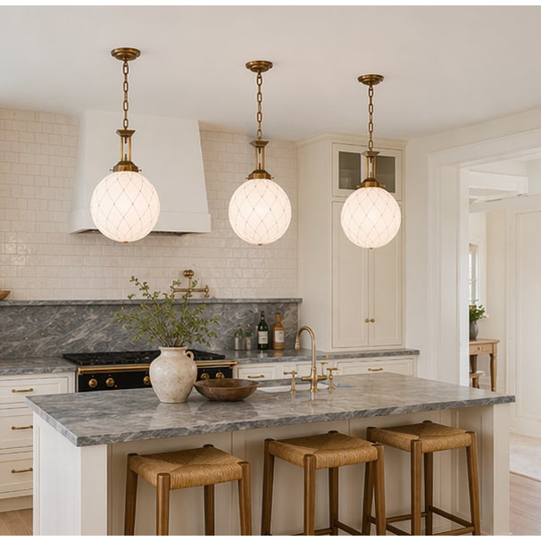 Art Deco Modern Asti Pendant from Amber Interiors For Sale - Image 3 of 3