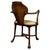 Wood Early 20th Century English Mahogany Armchair in the style of Cornelius v. Smith For Sale - Image 7 of 13