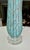 1960s Barbini Murano Blue Copper Ribbed Glass Table Lamp For Sale - Image 11 of 18