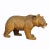 Wood Wooden Statue of a Walking Bear Handcarved in Switzerland Ca.1930s For Sale - Image 7 of 7