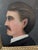 "Big Ear": 19th Century American Folk Painting of a Gentleman For Sale In New York - Image 6 of 7