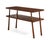 T. H. Robsjohn-Gibbings Widdicomb Walnut Console Hall Table 1952 Restored For Sale - Image 9 of 18