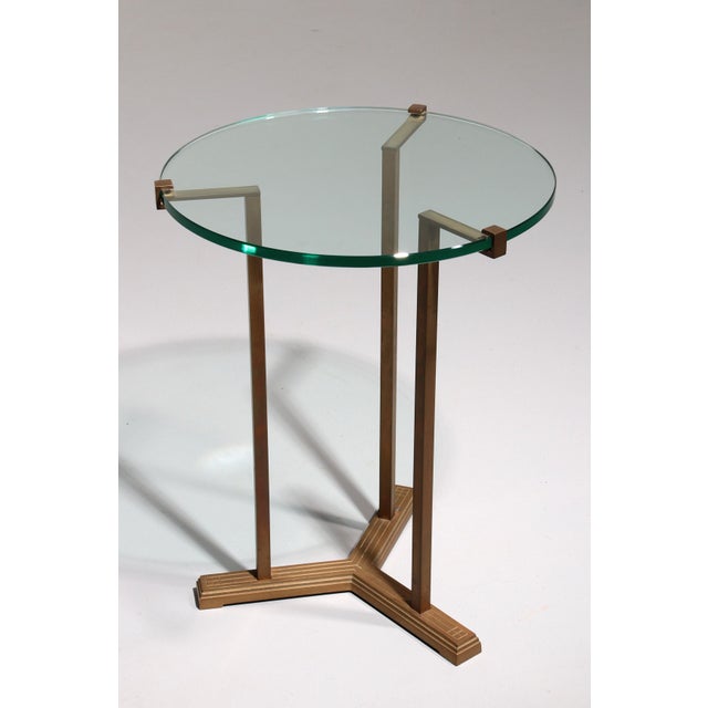 Metal Model T37 Side Table by Peter Ghyczy, 1970s For Sale - Image 7 of 9