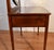 1900s Antique English Hepplewhite Mahogany Inlaid Vanity Desk Mirror and Chair For Sale - Image 4 of 17