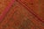 Orange Rug & Kilim’s Classic Agra Style Rug in Red, Orange Geometric Pattern For Sale - Image 8 of 8