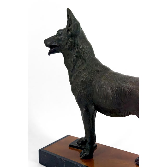 German Shepherd Trophy for the Perrier Challenge, France, 1942 For Sale - Image 15 of 18
