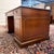 Brown English Classic Desk with Green Leather Top For Sale - Image 8 of 18