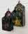 Early 20th Century Antique Hand Painted Hanging Boxes - a Pair For Sale - Image 5 of 11