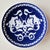 Mid-Century Modern Vintage Danish Cobalt Blue Mors Dag Porcelain Wall Plate by Royal Copenhagen, 1973 For Sale - Image 3 of 3