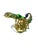 One of a kind Bochic "Orient" Green Diopside, Sapphire & Peridot Ring Set 18K Gold&Silver Natural Center Green Diopside...