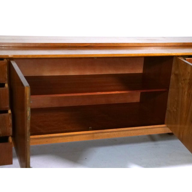 Wood Sideboard in Walnut, 1960s For Sale - Image 7 of 13