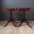 Mersman Set of Mersman Harp and Lyre Mahogany SideTables With Brass Feet and Drawers For Sale - Image 4 of 17