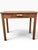 1960s Vintage Solid Oak One-Drawer Writing Desk or Console Table, Refinished For Sale - Image 5 of 11