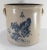Farmhouse 19th Century Albany Stoneware Farmhouse 4 Gallon Crock With Cobalt Decoration For Sale - Image 3 of 12