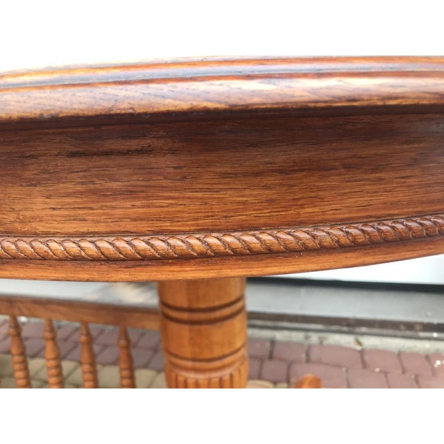 Extendable Dining Table with Rounded Corners, 1970s For Sale - Image 13 of 18