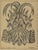 Fortunato Depero, The Crystal God, Ink Drawing on Paper, 1944 For Sale