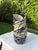 Contemporary Contemporary Sculptural Black & White Studio Pottery Ribbon Vessel For Sale - Image 3 of 12