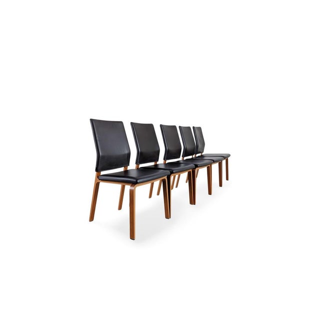 Chair in Leather from COR, Set of 5 For Sale - Image 4 of 12