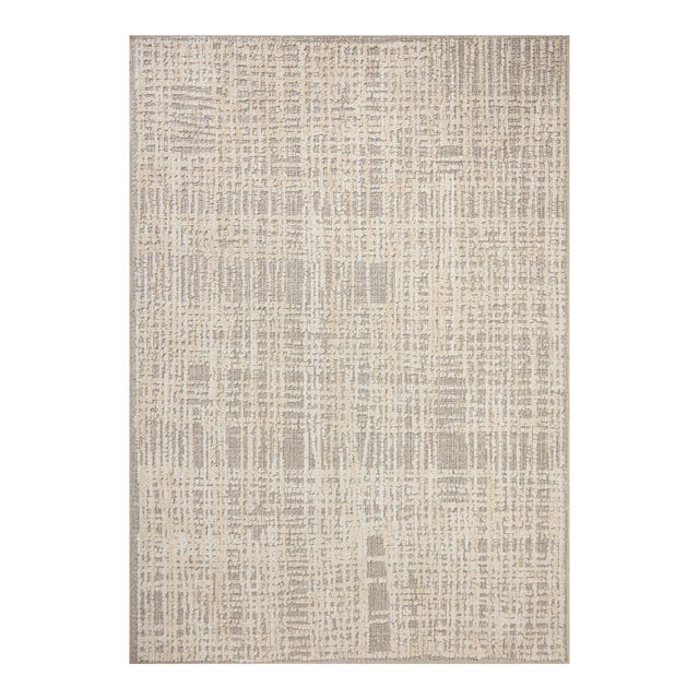 Amber Lewis x Loloi Bexley Rug in Natural / Dove 2'-7" x 8'-0" Runner Rug For Sale