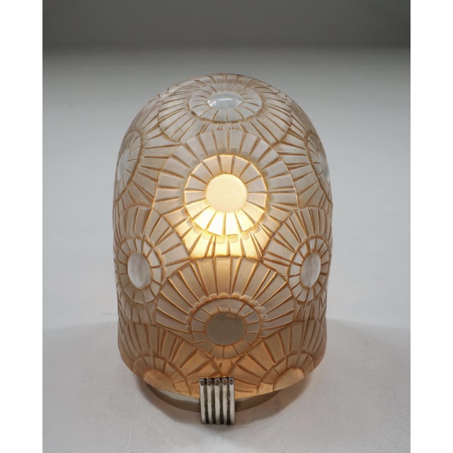French Art Deco Wall Sconces by Simonet Freres 1920s France - A Pair For Sale - Image 6 of 14