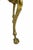 Metal Vintage Marble Dining Table with Brass Swan Legs, Italy, 1960s For Sale - Image 7 of 8