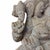 Solid Wood Hand Carved 35 In. Tall Ganesha Statue in Distressed White Finish For Sale In Houston - Image 6 of 7
