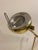 Metal 1980s Adjustable Gold Chrome Eyeball Floor Lamp For Sale - Image 7 of 9