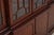 Maitland Smith Mahogany Georgian Style Breakfront For Sale - Image 10 of 18