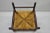 Early 20th Century Antique American Primitive Cherry Wood Woven Rush Seat Ladder Back Side Chair For Sale - Image 9 of 11