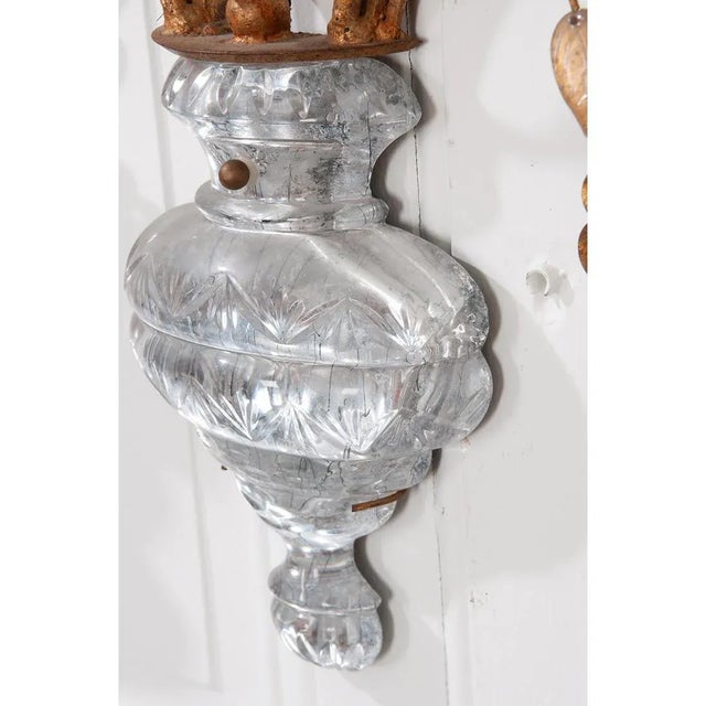French Vintage Bagues Style Sconce For Sale - Image 10 of 13