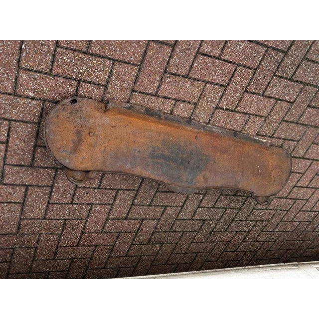 Victorian Cast Iron Fender For Sale - Image 6 of 8