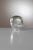 Heavy-gauge clear art glass vase, designed and executed by the legendary Muranese master Alfredo Barbini during the 1960s....
