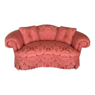 2000s Hickory Chair Norfolk Sofa With Pillows For Sale