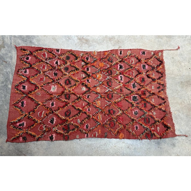 1980s Moroccan Kilim Talsint Rug - 6.6 X 3.97 Ft For Sale In Cleveland - Image 6 of 10