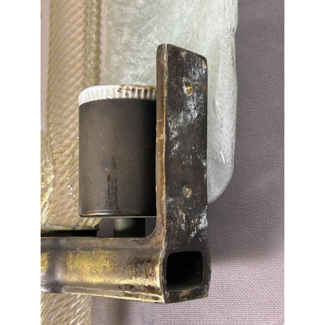 1930s Vintage Wall Light by Ercole Barovier, 1930s For Sale - Image 5 of 10