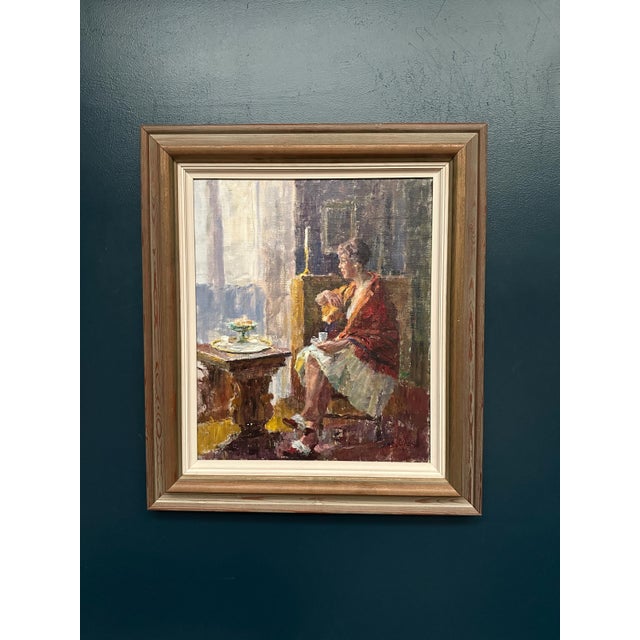 Johan Bladh, Hertha Polhemsgatan, Stockholm, 1965, Oil Painting on Canvas, Framed For Sale - Image 12 of 12