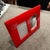 Red 1990s Modern Red Lacquered Wood Italian Design Double Picture Frame by Bussolari For Sale - Image 8 of 13