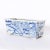 Pair of Blue and White Porcelain Rectangular Planters For Sale In West Palm - Image 6 of 9