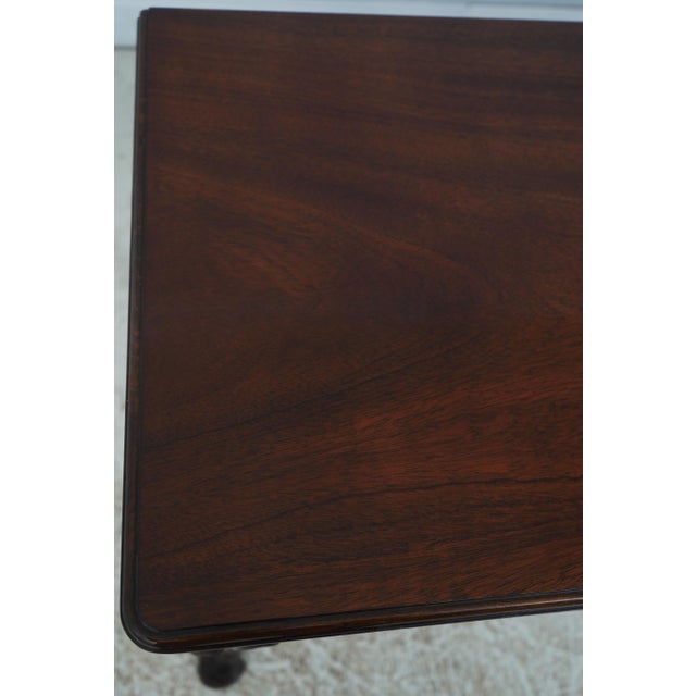 Wood Kindel Irish Georgian Cherry Sofa Table For Sale - Image 7 of 16