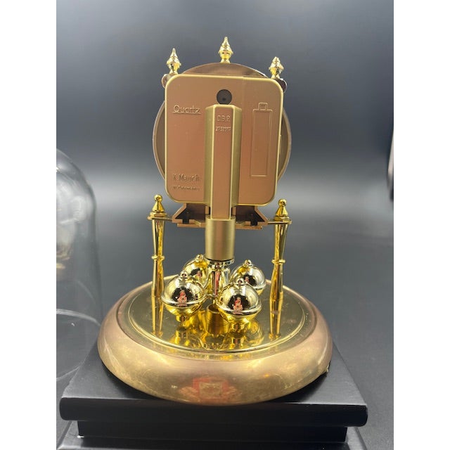 Late 20th Century German Anniversary - Style Small Mantle Clock For Sale - Image 4 of 12