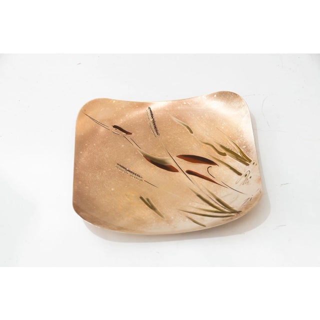 Brass Painted Wall Plate from WMF, 1950s For Sale - Image 6 of 13