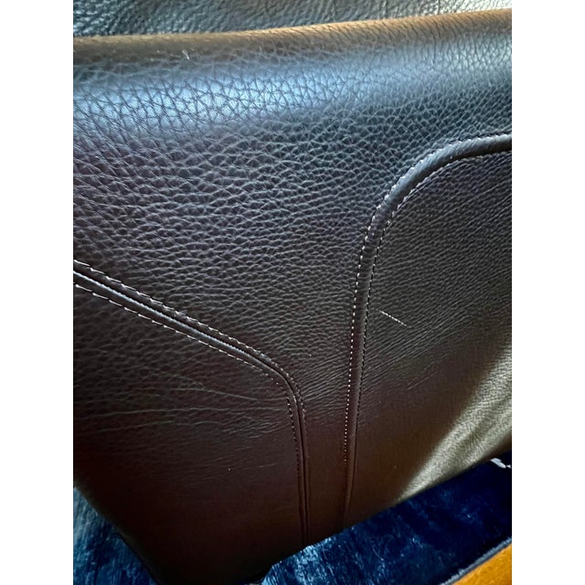 Roche Bobois Leather Sofa For Sale - Image 10 of 12
