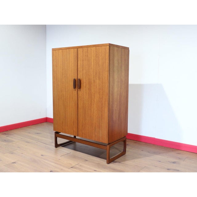 Mid Century Modern Vintage Teak Armoire Wardrobe by G Plan Danish Style For Sale - Image 15 of 15
