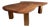 Low Japanese Keyaki Slab Table, 1960s For Sale