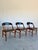 Mid-Century Modern 1960s Set of 6 Kai Kristiansen Style Danish Teak Mid Century Dining Chairs For Sale - Image 3 of 12