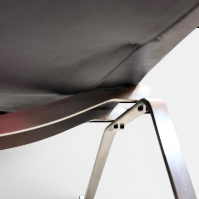 Metal PK22 Lounge Chair by Poul Kjærholm for Fritz Hansen, Denmark, 1980s For Sale - Image 7 of 18