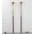 French 19th Century Brass Altar Torch Lamps - A Pair For Sale - Image 11 of 12