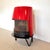 Metal Vintage Red Wood-Burning Stove from Tasso Denmark, 1940s For Sale - Image 7 of 13